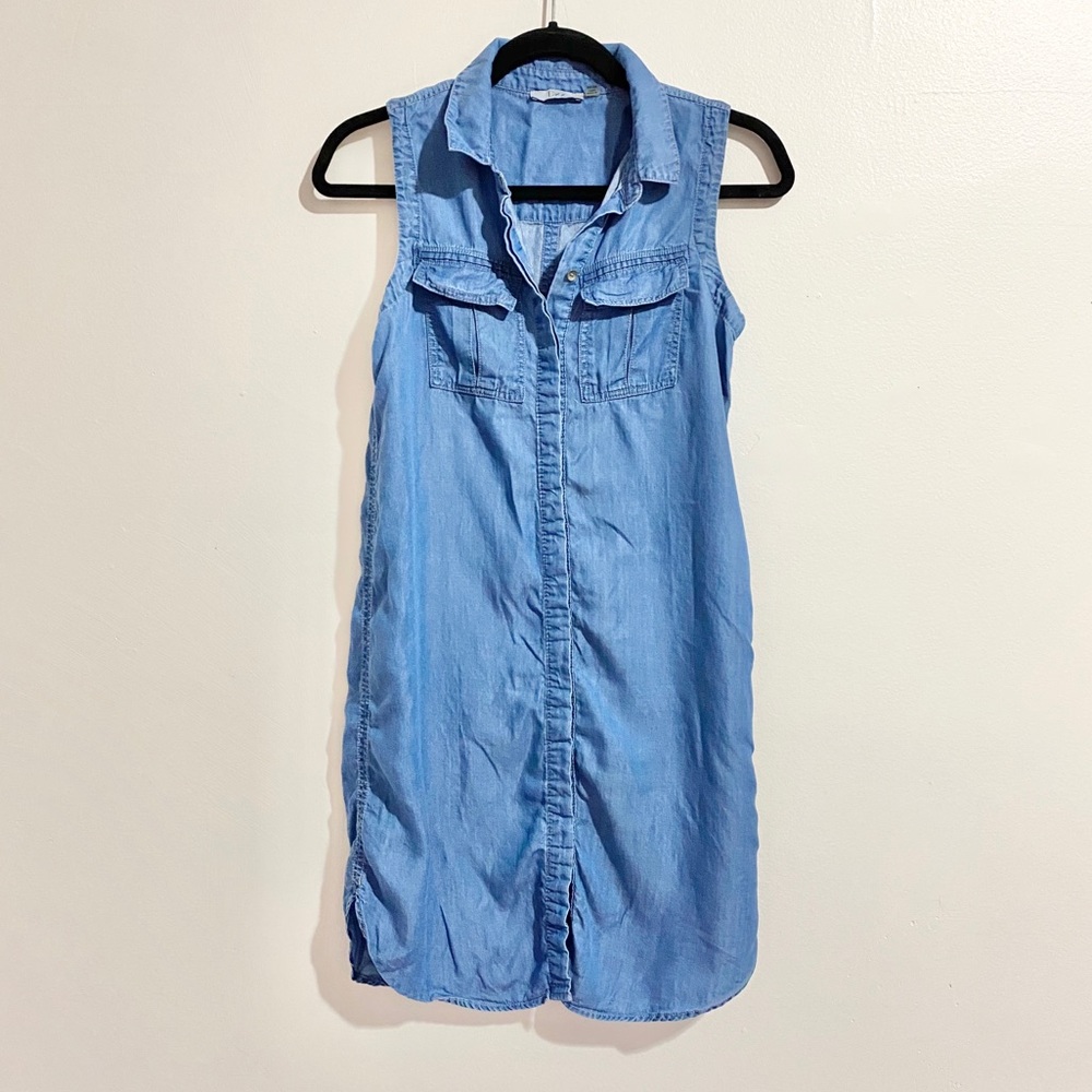 💜 Dex Button Down Denim Dress 👗